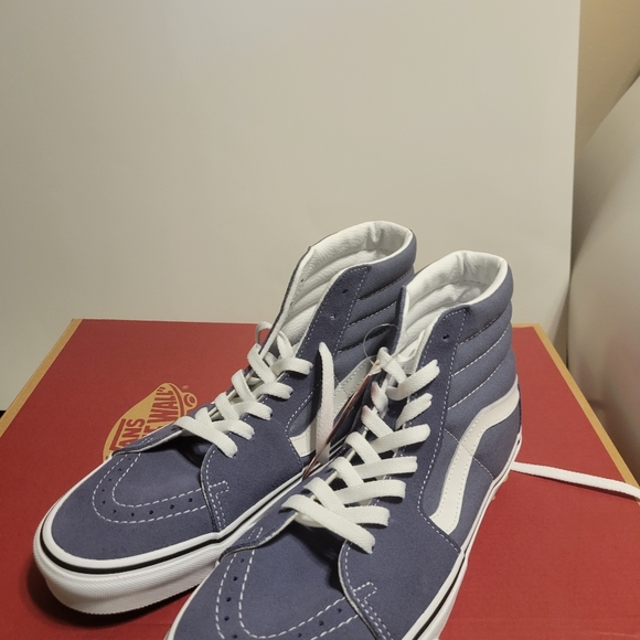 VANS SK8-HI GRISAILLE & TRUE WHITE Men's - Picture 12 of 16